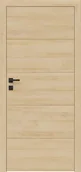 Drzwi wewnętrzne - Dre Drzwi Wewnętrzne Pełne Finea B 40 Okleina Dąb Natur Premium - miniaturka - grafika 1