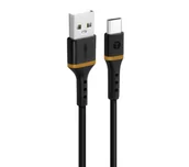 Kable USB - Reinston EK30AC USB-A do USB-C 3m Czarny - miniaturka - grafika 1