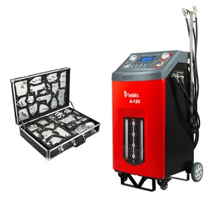 Urządzenie do wymiany płynu w skrzyniach ATF REDATS A-120 plus zestaw adapterów 85el - Narzędzia samochodowe - miniaturka - grafika 1