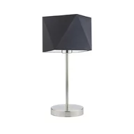 Lampy stojące - Lampka nocna LYSNE Wuhu, 60 W, E27, grafitowa/stalowa, 43x23 cm - miniaturka - grafika 1