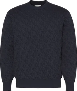 Sweter męski Calvin Klein bawełniany elegancki ciepły wkładany przez głowę r. S - Swetry męskie Sweter męski Calvin Klein bawełniany elegancki ciepły wkładany przez głowę r. S - Swetry męskie - miniaturka - grafika 1