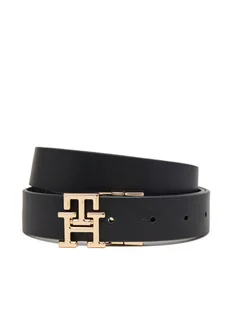 Tommy Hilfiger Pasek Damski Th Modern 3.0 Rev Mono AW0AW18019 Czarny - Paski - miniaturka - grafika 1
