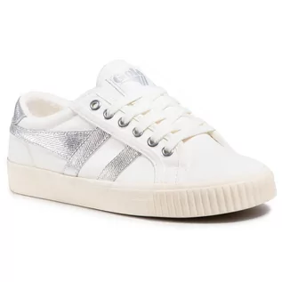 Trampki damskie - Gola Tenisówki Tennis Mark Cox CLA280 Off White/Silver - grafika 1