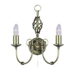 Searchlight Mosiężna lampa ścienna ZANZIBAR - Lampy ścienne - miniaturka - grafika 1