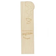 Zakładki do książek - Milin Zakładka drewniana - Nie przeszkadzać, czytam - Milin - miniaturka - grafika 1