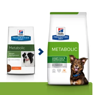 HILL'S PD Prescription Diet Metabolic Canine 1,5kg - Sucha karma dla psów - miniaturka - grafika 2