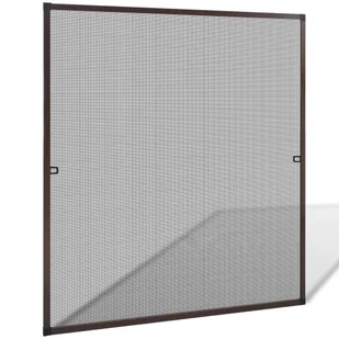 vidaXL vidaXL Brązowa moskitiera przeciw insektom 120 x 140 cm - Moskitiery - miniaturka - grafika 1