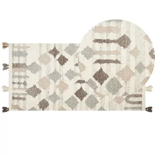 Dywan wełniany, Kilim, 80x150 cm, różnokolorowy - Dywany - miniaturka - grafika 1