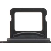 Części serwisowe do telefonów - Tacka, slot na kartę SIM do iPhone 16 Plus Dual SIM, czarna ORG - miniaturka - grafika 1