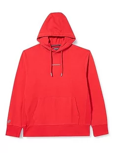 Superdry Code Surplus Logo Hood Bluza męska, Czerwony Sunset, XXL - Bluzy męskie - miniaturka - grafika 1