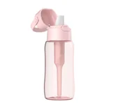 Butelki filtrujące - Dafi Solid DODA 0,5l Baby Pink Barwiona z Filtrem - miniaturka - grafika 1