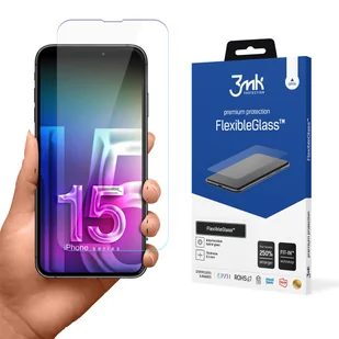 3mk Flexible Glass do iPhone 15 Pro Max - Szkła hartowane na telefon - miniaturka - grafika 1