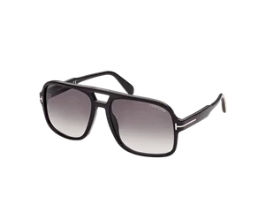 Okulary przeciwsłoneczne Tom Ford Falconer-02 FT0884/S 01B - Okulary przeciwsłoneczne - miniaturka - grafika 1