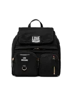 Plecaki - Love Moschino Plecak JC4341PP0EKE0000 Czarny - miniaturka - grafika 1