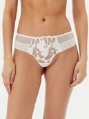 Majtki damskie - Chantelle Figi brazylijskie Fleurs Signature C12Q40 Biały - miniaturka - grafika 1