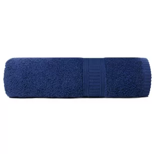ZARATEX Sp. z o.o. Ręcznik Bawełniany 500 GSM Charlie Granat 50x90 1213852 - Ręczniki - miniaturka - grafika 1