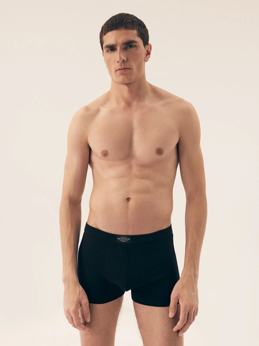 Henderson Bokserki Main 42971-K001 Czarne 3-pack Czarny L