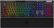 Klawiatury - KEYBOARD GAMING BLACK US/STRIKE PRO W SILENT US MSI - miniaturka - grafika 1