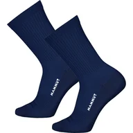 Skarpetki sportowe męskie - Skarpetki MAMMUT Everyday Crew Socks 3-Pack marine-white EU 45-47 - miniaturka - grafika 1
