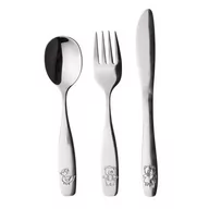 Sztućce dla dzieci - Banquet, ZEestaw sztućców dla dzieci, Zwierzęta, 3 szt. - miniaturka - grafika 1