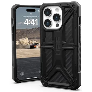 UAG Monarch do iPhone 15 Pro carbon fiber - Etui i futerały do telefonów - miniaturka - grafika 1