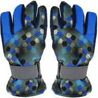 Rękawiczki dla dzieci - Rękawiczki na zimę dla chłopca narciarskie Noviti RN066-B-01 - miniaturka - grafika 1