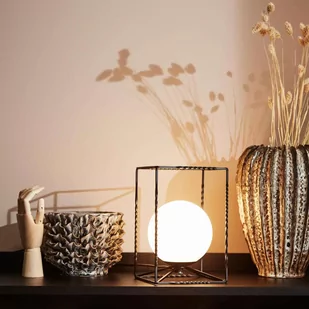 Markslojd Eve 107816 Lampa stołowa lampka 1x40W E14 czarny/biały - Lampy stojące - miniaturka - grafika 3