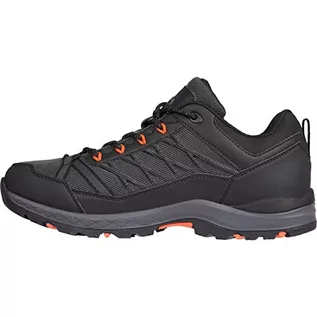 Buty trekkingowe męskie - McKINLEY Męskie buty trekkingowe Kona V AQX, czarne/antracytowe/czerwone, 43 EU - grafika 1