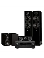 Kino domowe - Kino domowe: Denon AVR-X1800H + Wilson EXCLUSIVE 8/4/VOCAL EL, Kolor: Czarny - miniaturka - grafika 1