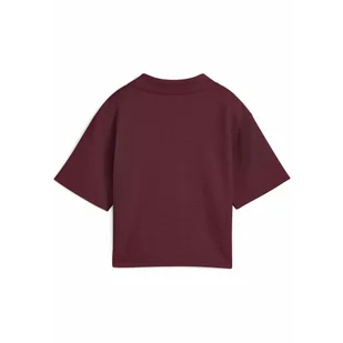 Damska koszulka polo PUMA Class o luźnym kroju PUMA Ruby Shimmer Red - Koszulki sportowe damskie - miniaturka - grafika 1
