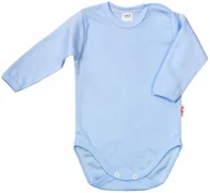 Body dla niemowląt - Body długi rękaw 100% Bawełna NIEBIESKIE r 56 KLEKLE - miniaturka - grafika 1