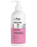 Odżywki do włosów - Proteinowo-emolientowa odżywka do włosów wysokoporowatych i zniszczonych so!flow 300ml - miniaturka - grafika 1