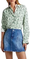 Koszule damskie - Pepe Jeans Koszula damska Falae, Wielobarwny (Multi), S - miniaturka - grafika 1