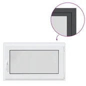 Tablice i flipcharty - vidaXL Okno piwniczne RISOR 100x60 cm uchylno-rozwierne DIN prawe - miniaturka - grafika 1