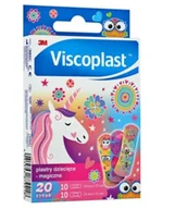 Apteczki i materiały opatrunkowe - Viscoplast plastry dziecięce magiczne 20 sztuk - miniaturka - grafika 1