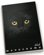 Zeszyty szkolne - ZeszytA4 38 kartek Linia Pigna Monocromo Black - miniaturka - grafika 1