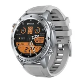 Smartwatch - ZEBLAZE Stratos 2 Ultra Srebrny - miniaturka - grafika 1