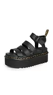 Sandały damskie - Dr. Martens, sandały damskie, czarny, 38 EU - miniaturka - grafika 1