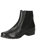 Botki damskie - Caprice Damskie sztyblety Boot Heel 9-25307-43, Black Nappa, 37 EU, Czarna papka, 37 EU - miniaturka - grafika 1