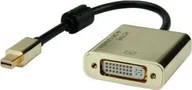 Adaptery i przejściówki - Adapter USB Roline ROLINE Kabel Adapter GOLD, MiniDP-DVI, M/F, v1.2 - miniaturka - grafika 1