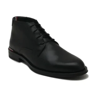 Tommy Hilfiger Skórzane półbuty CORE RWB HILFIGER LTH L BOOT - Półbuty męskie - miniaturka - grafika 1