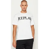 Koszulki męskie - Replay T-shirt | Regular Fit - miniaturka - grafika 1