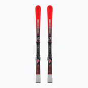 Narty - Narty zjazdowe męskie Atomic Redster S9 Revo S + X12 GW czerwone AA0028930/AD5002152000 165 cm - miniaturka - grafika 1