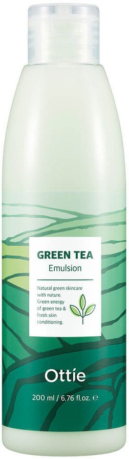 Ottie Green Tea Nawilżająca emulsja do twarzy z zieloną herbatą 200ml