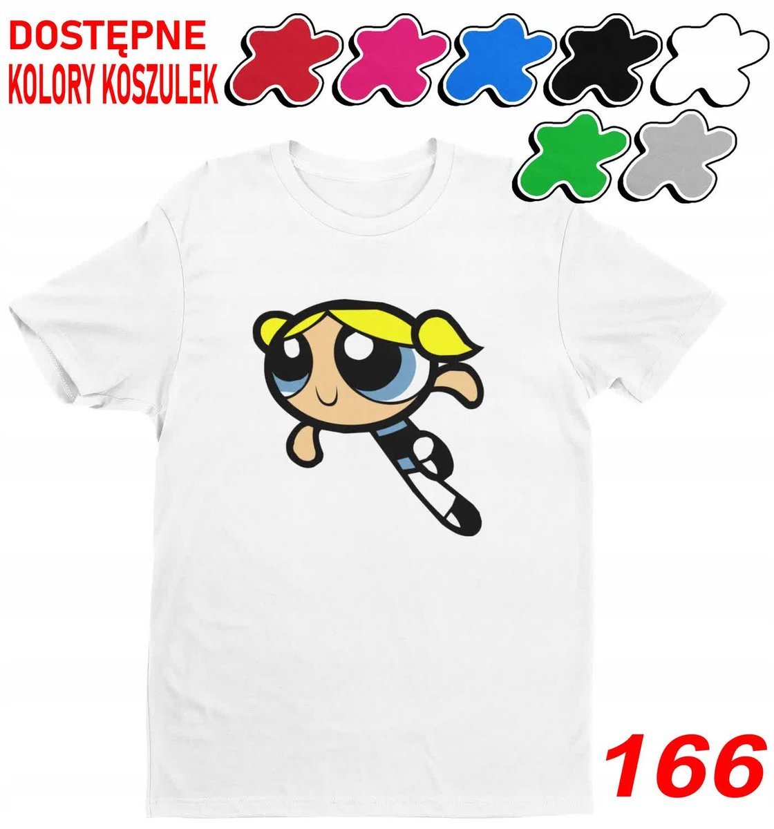 Dziecięca Koszulka Z Nadrukiem Duży Wybór Księżniczki Atomówki -L 146-152