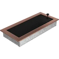 Kratki wentylacyjne - Parkanex kominkowa miedź galwaniczna żaluzja 17x37 - miniaturka - grafika 1