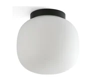 Lampy sufitowe - FARO 68611 - Lampa sufitowa AMELIA 1xE27/15W/230V IP44 biała/czarna - miniaturka - grafika 1