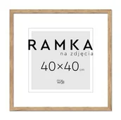 Ramki na zdjęcia - Ramka na zdjęcia 40x40 cm Brzoza - miniaturka - grafika 1