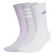 Skarpetki męskie - Skarpety za kostkę ADIDAS LOGO PACK 3PP JD5829 – Szary - miniaturka - grafika 1