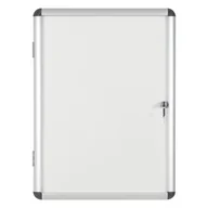 Gabloty - Bi-Office Gablota z białą magnetyczną powierzchnią, 500x674 mm VT610109150-006 - miniaturka - grafika 1
